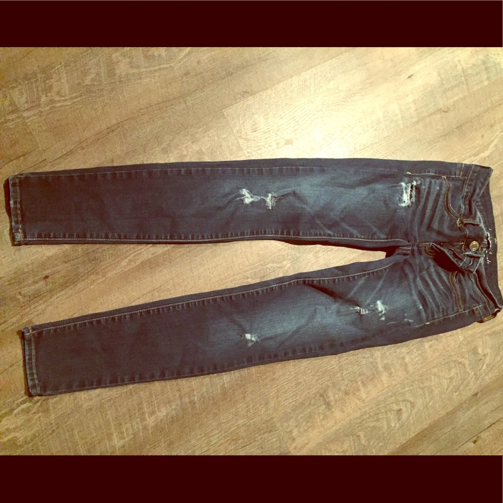 American Eagle jegging distressed size 00